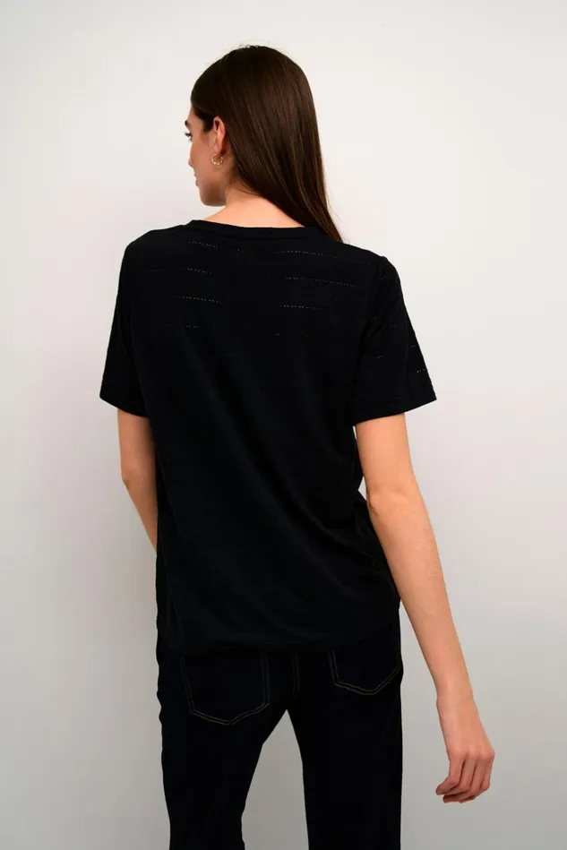 Tops and TShirts Women CULTURE CUtedi Tshirt Black