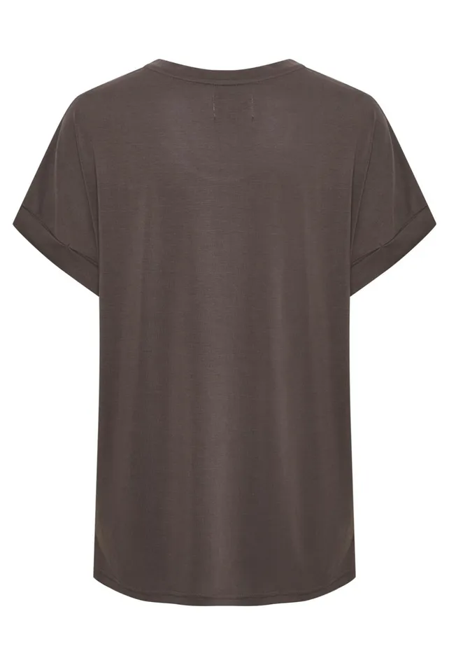 Tops and TShirts Women CULTURE Kajsa Tshirt Blackened Pearl