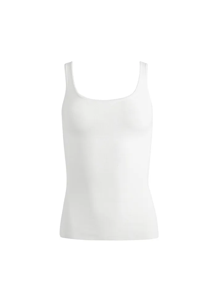 Tops Women Alice Olivia DARYN SCULPTING TANK Black
