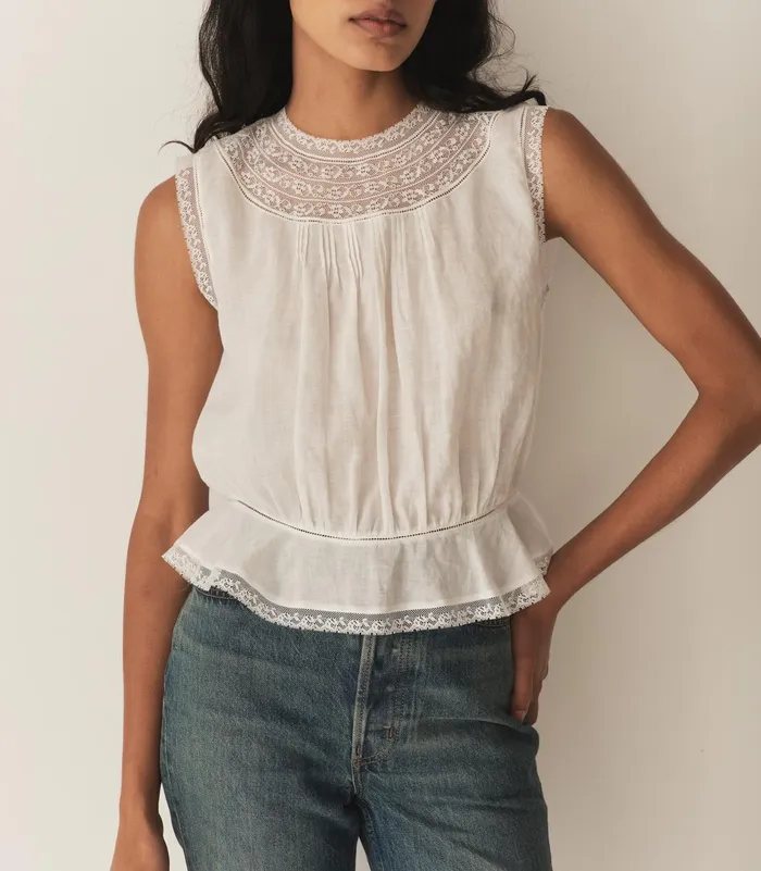 Tops Women DEN Lilibet Top Salt