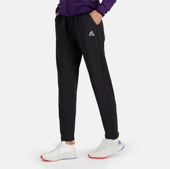 Trousers Joggers And Shorts Women Le Coq Sportif Training Performance Trousers De Sport Coupe Carotte