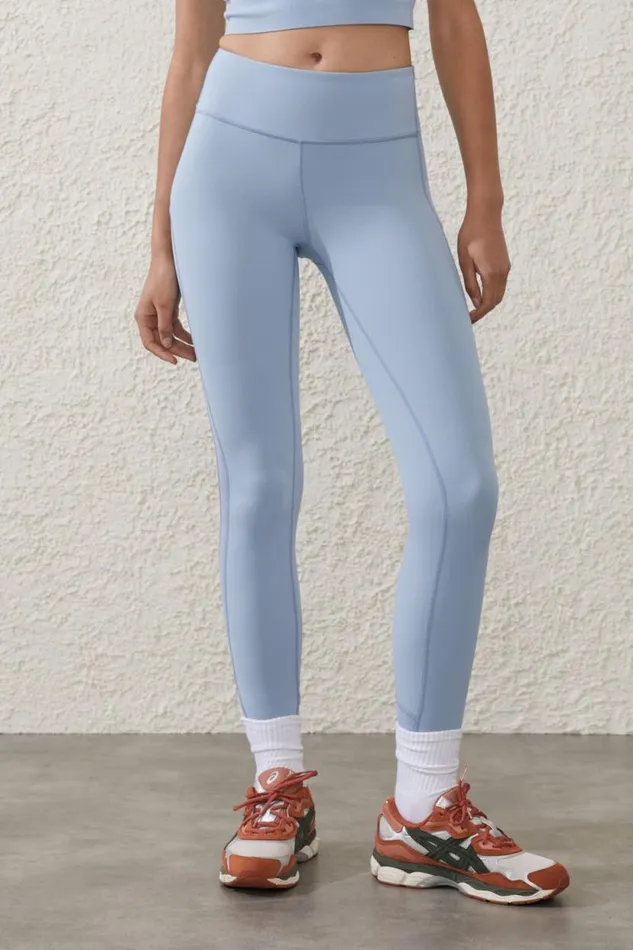 Ultra Luxe Mesh Panel 78 Tight Forever Blue Mesh Women Cotton On Pants