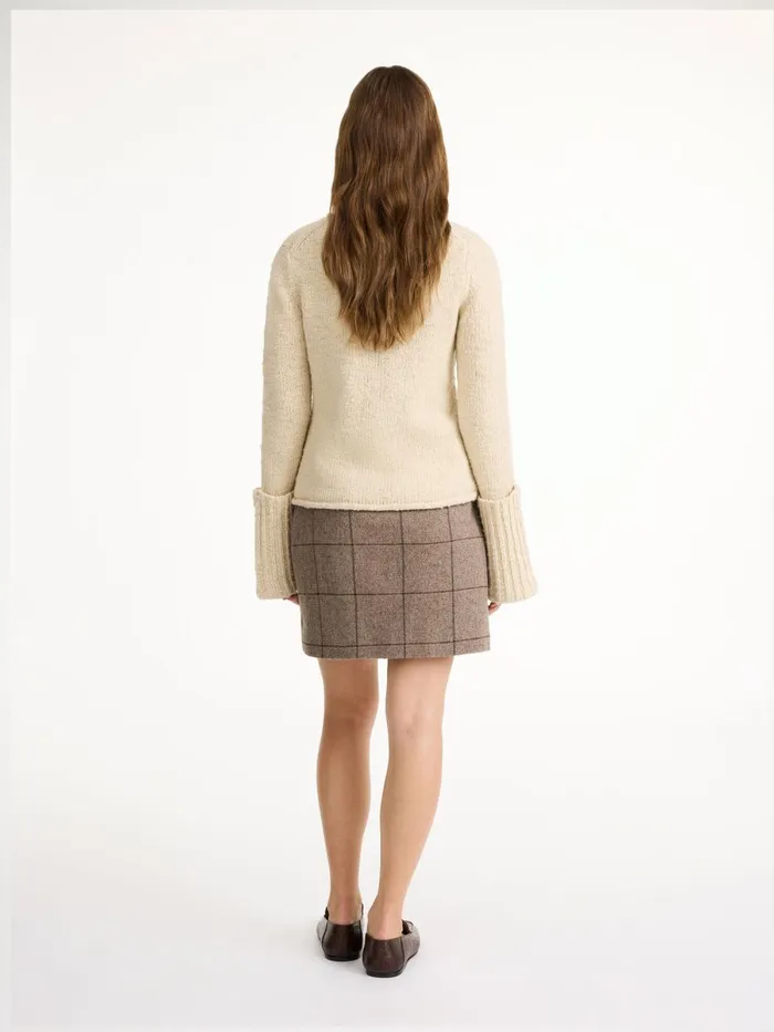 Vestlinge Mini Skirt Autumn Check Women By Malene Birger Skirts