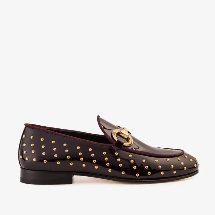 Vinci Leather Dress Shoes The Jupiter Shoe Burgundy Spike Leather Bit Dress Loafer Limited Edition Shoe 8211 Men Vinci Leather Dress Shoes The Jupiter Shoe Burgundy Spike Leather Bit Dress Loafer Limited Edition Shoe 8211 Men