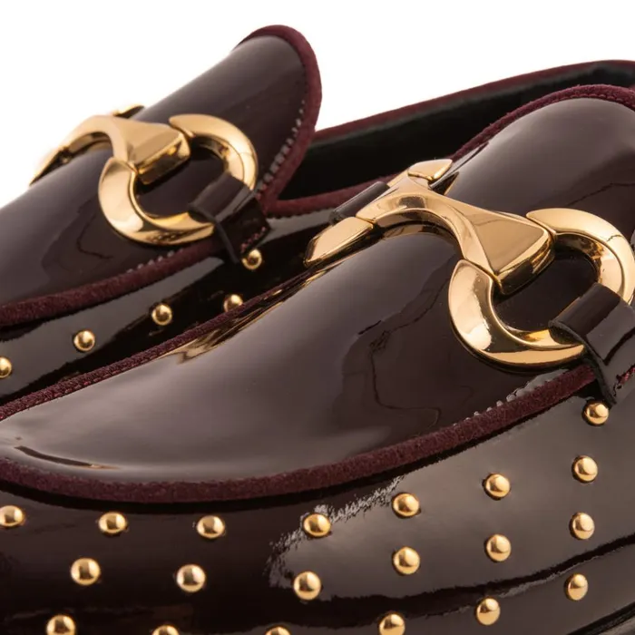 Vinci Leather Dress Shoes The Jupiter Shoe Burgundy Spike Leather Bit Dress Loafer Limited Edition Shoe 8211 Men