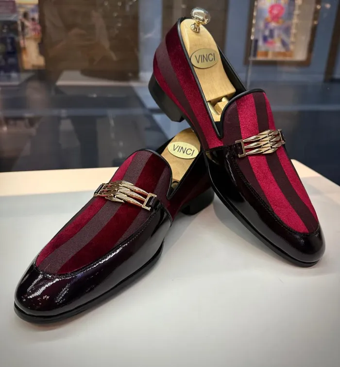 Vinci Leather Dress Shoes The Pontalto Leather Shoe Burgundy Bit Loafer 8211 Men