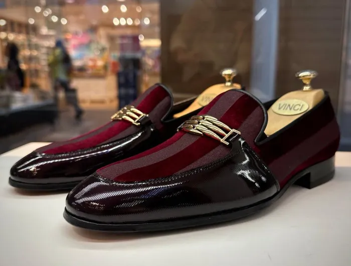 Vinci Leather Dress Shoes The Pontalto Leather Shoe Burgundy Bit Loafer 8211 Men
