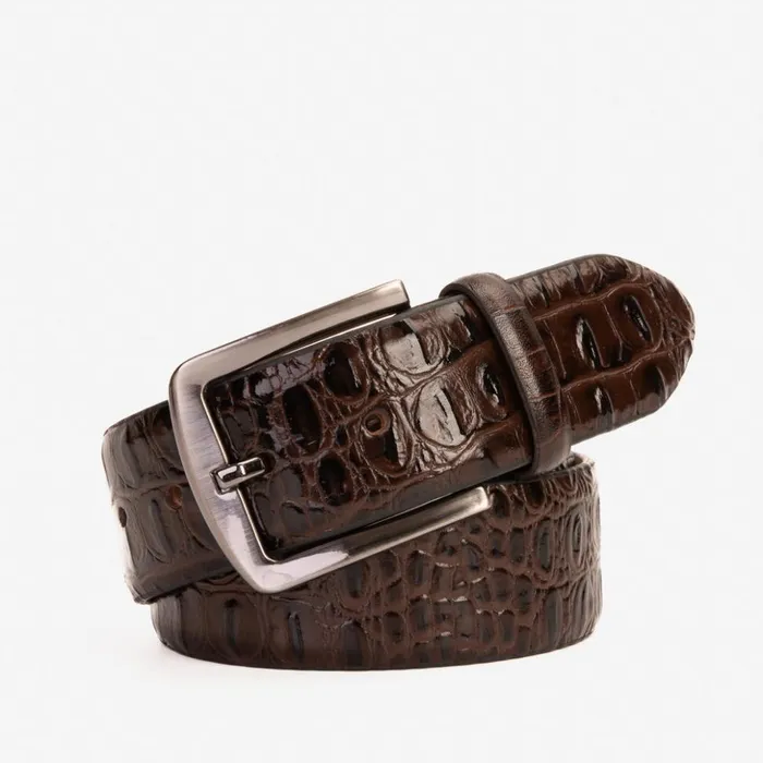 Vinci Leather Leather Belts The Bomba Brown Leather Belt 8211 Men