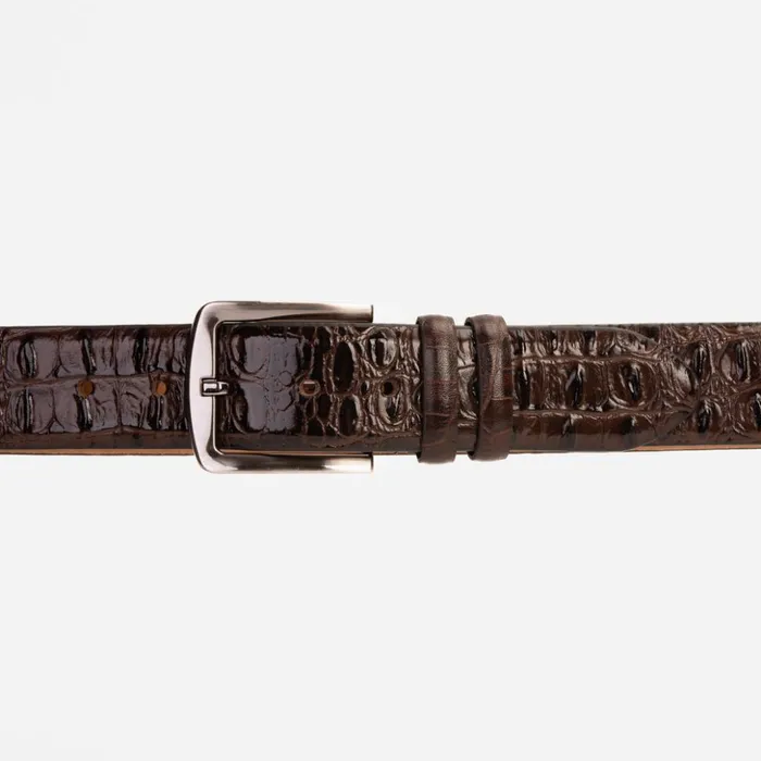 Vinci Leather Leather Belts The Bomba Brown Leather Belt 8211 Men