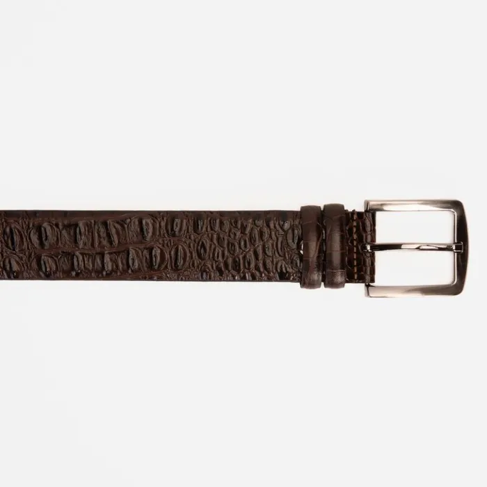 Vinci Leather Leather Belts The Bomba Brown Leather Belt 8211 Men