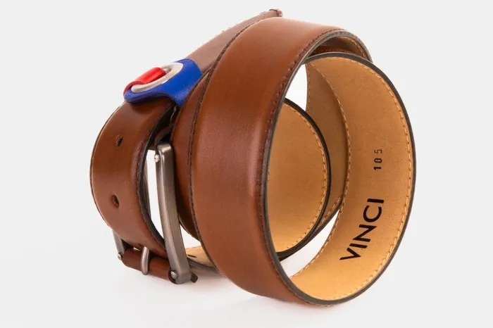 Vinci Leather Leather Belts The Jackie Tan Leather Belt 8211 Men