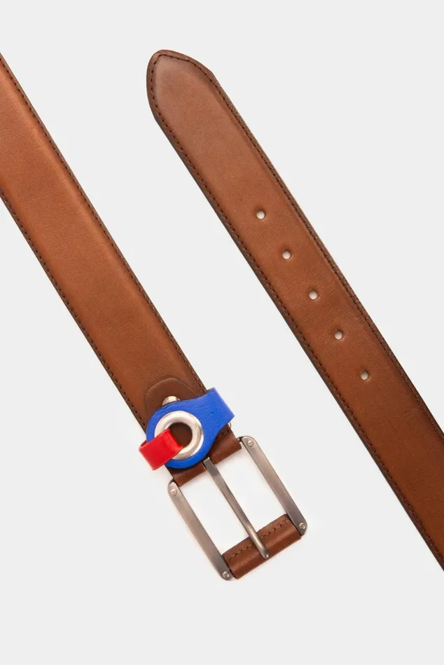 Vinci Leather Leather Belts The Jackie Tan Leather Belt 8211 Men