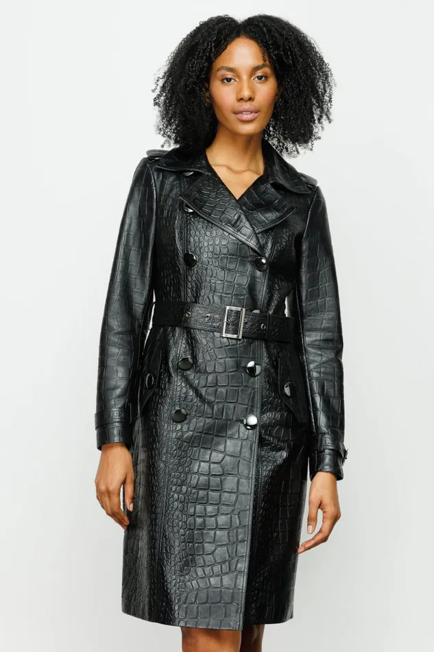 Vinci Leather Leather Jackets The Folcata Black Leather Jacket 8211 Women