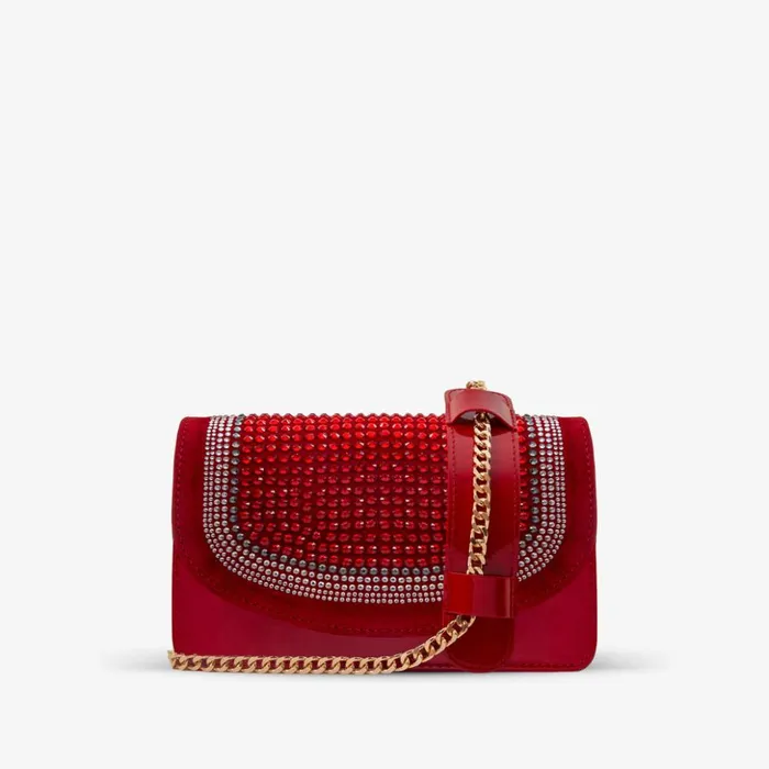 Vinci Leather Sandals The Barneveld Red Glitter Leather Handbag 8211 Women