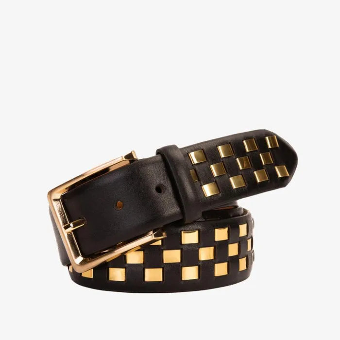 Vinci Leather Sneakers The Messina Black and Gold Woven Leather Belt 8211 Men Vinci Leather Sneakers The Messina Black and Gold Woven Leather Belt 8211 Men