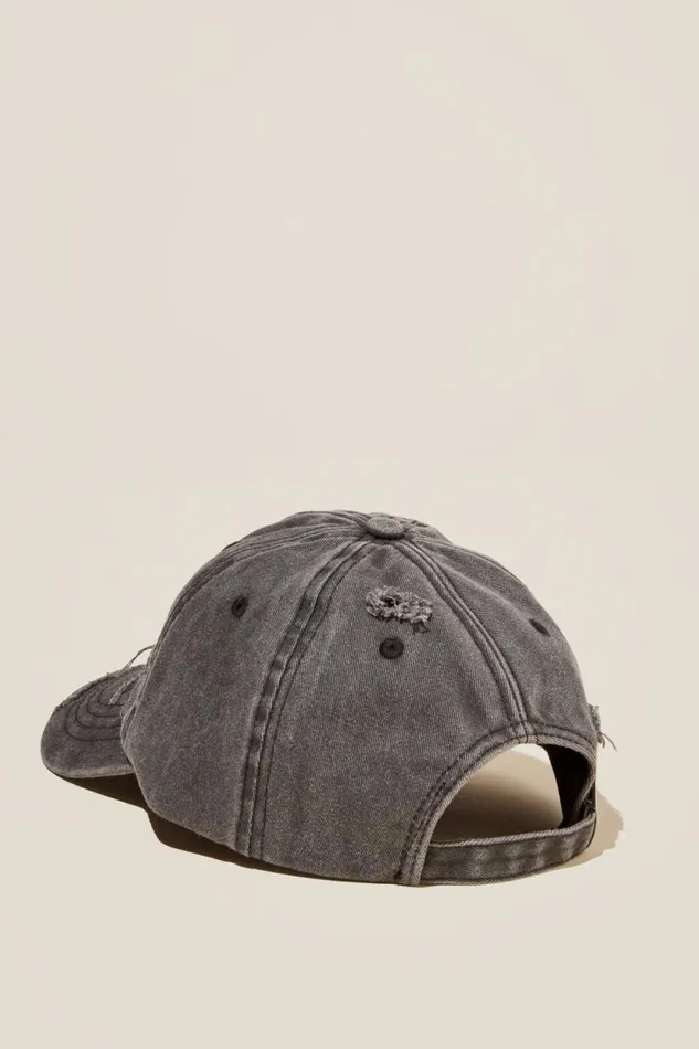 Vintage Dad Hat Washed Black Men Cotton On Hats Vintage Dad Hat Washed Black Men Cotton On Hats