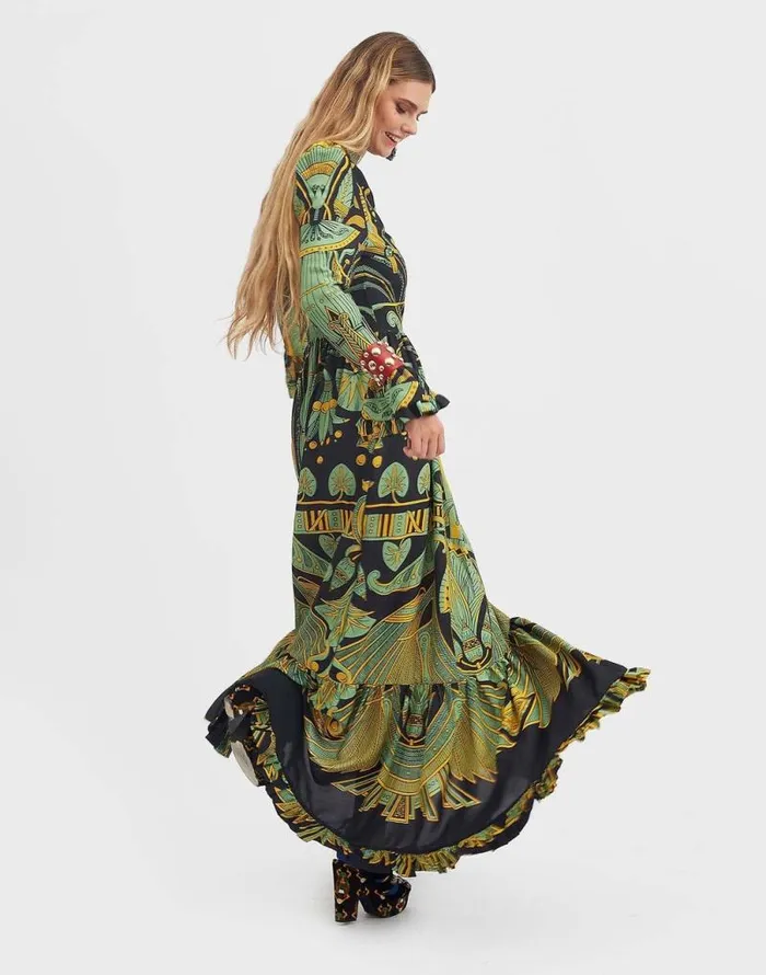 Visconti Dress The Nile Place Black Women La Double J Dresses Visconti Dress The Nile Place Black Women La Double J Dresses