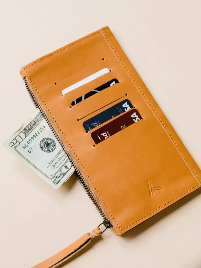 Wallets and Clutches Women Able Grace Cardholder Cognac