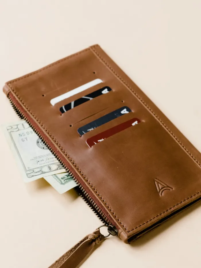 Wallets and Clutches Women Able Grace Cardholder Cognac