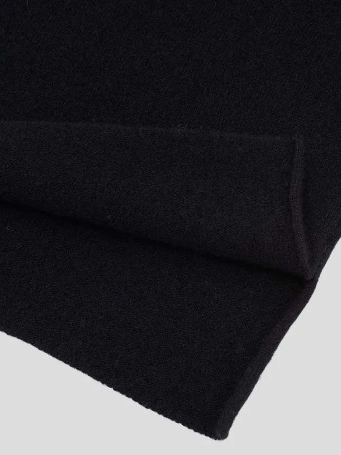 Women Begg X Co Loungewear Monterey Cashmere Polo Black
