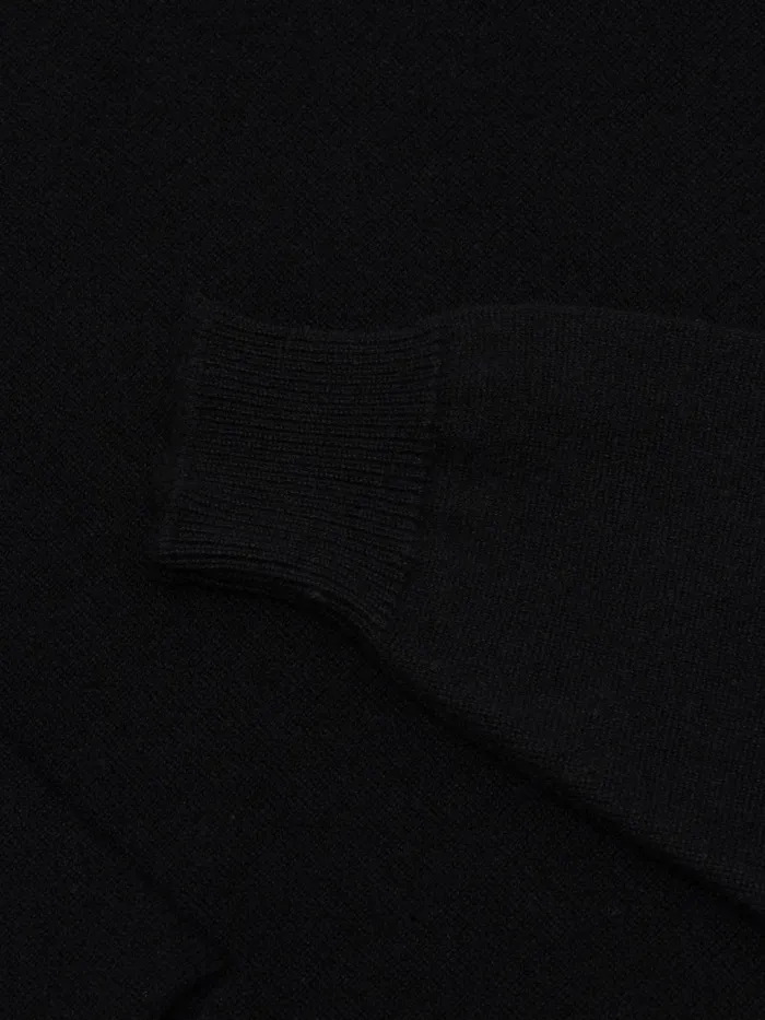 Women Begg X Co Loungewear Rockcliffe Cashmere Hoodie Black