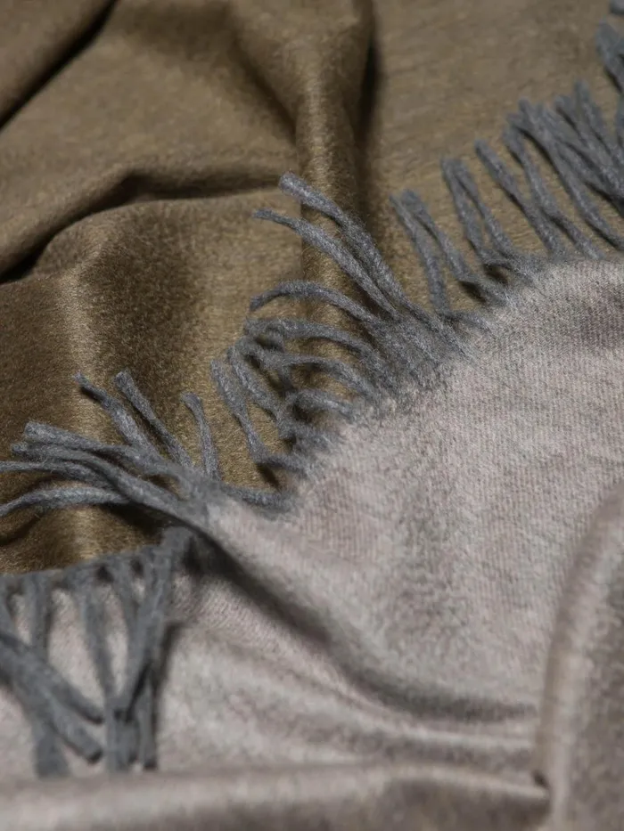 Women Begg X Co Nuance Scarf Nuance Ombre Cashmere Throw Islander