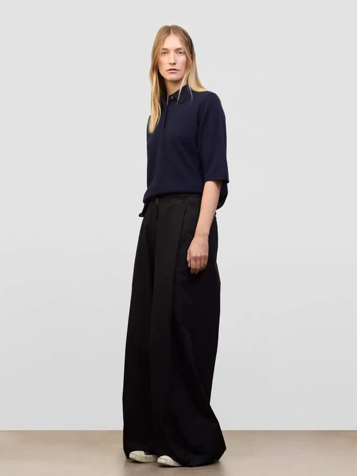 Women Begg X Co Polos and TShirts Monterey Cashmere Polo Night Sky
