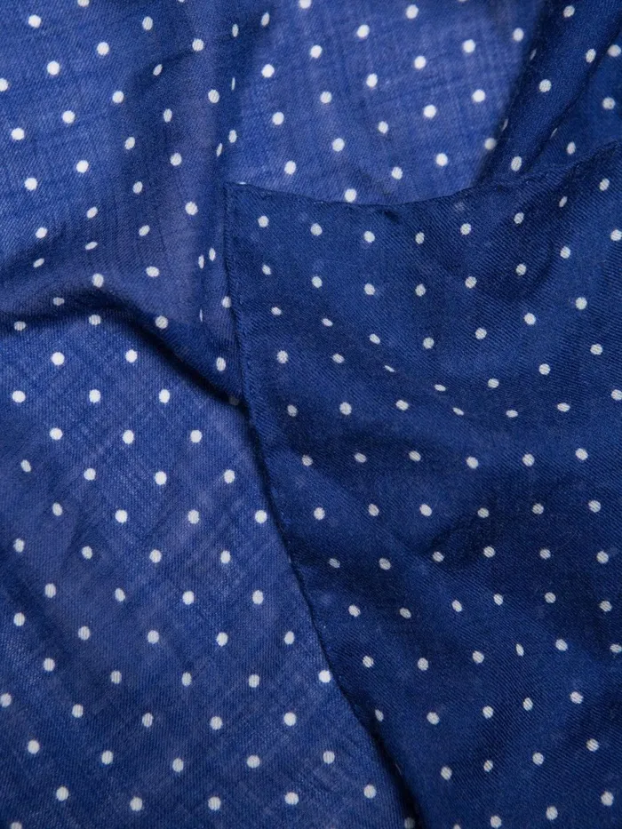Women Begg X Co Wispy Scarf Wispy Hanover Square Superfine Square Cashmere Scarf Indigo White