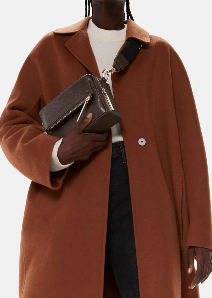 Women Bibi Bags Whistles Chocolate Bibi Crossbody Bag
