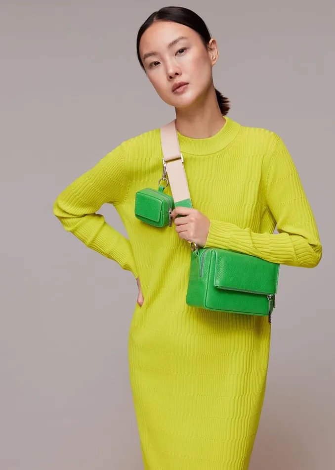 Women Bibi Bags Whistles Green Bibi Keyring