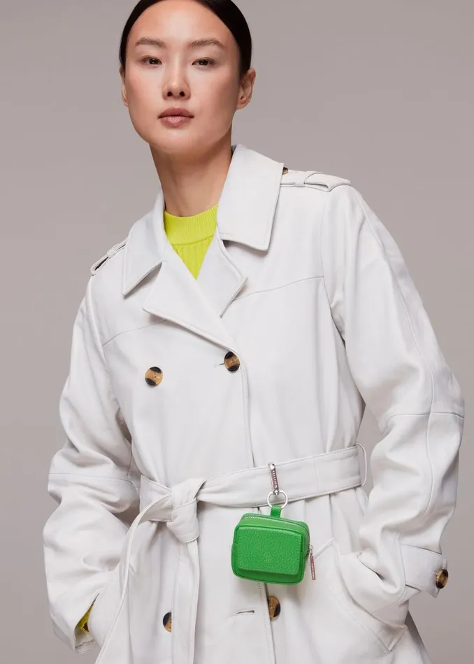 Women Bibi Bags Whistles Green Bibi Keyring