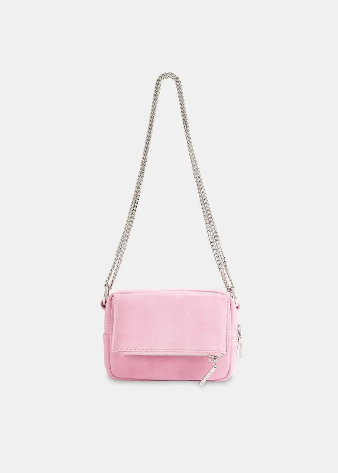 Women Bibi Bags Whistles Pale Pink Bibi Suede Mini Bag