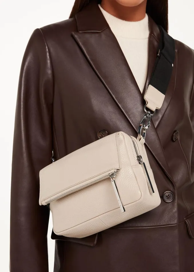 Women Bibi Bags Whistles Taupe Bibi Crossbody Bag