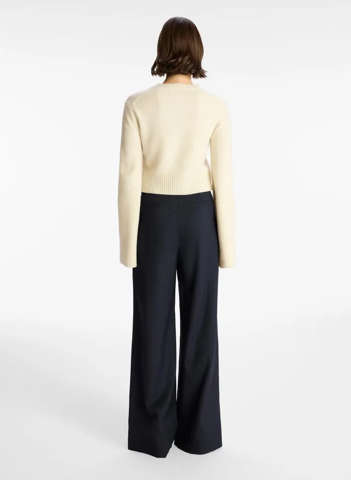 Women Bottoms ALC Tommy WideLeg Pant Navy