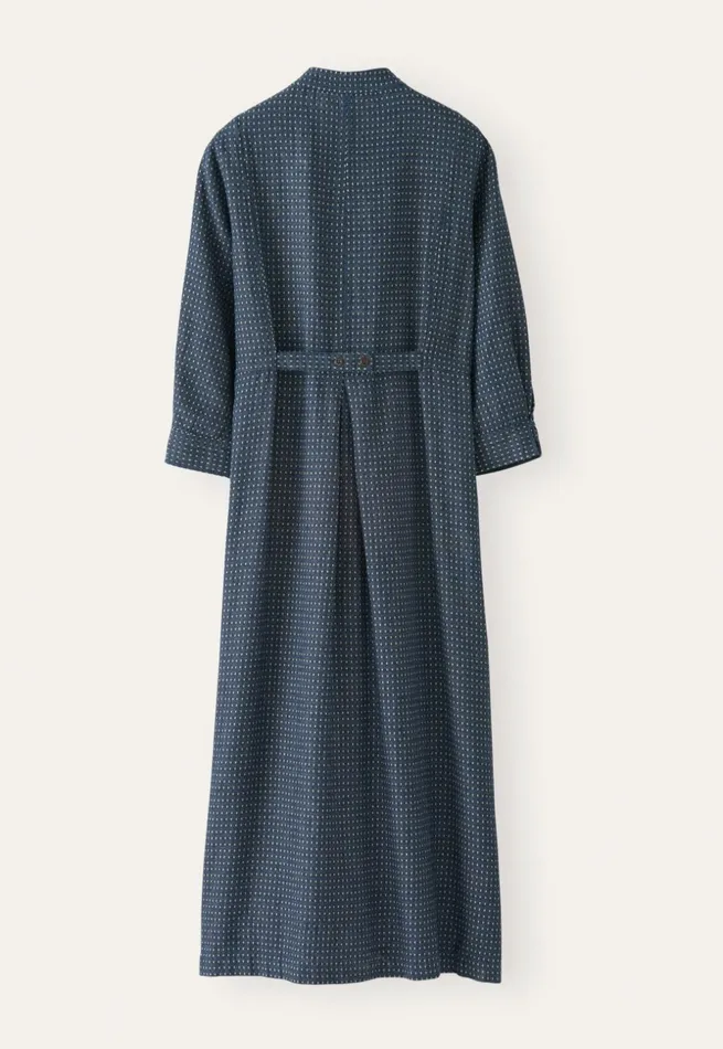 Women Buttonthrough Dress Soft Indigo Poetry Fashion Dresses and Skirts
