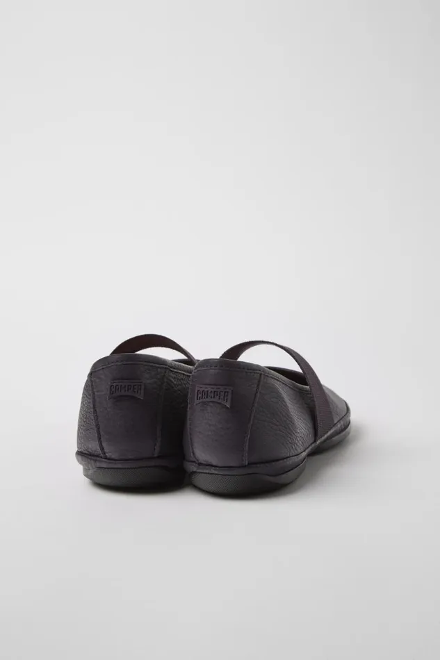 Women Camper Ballerinas Right Purple Leather Mary Jane Women Camper Ballerinas Right Purple Leather Mary Jane