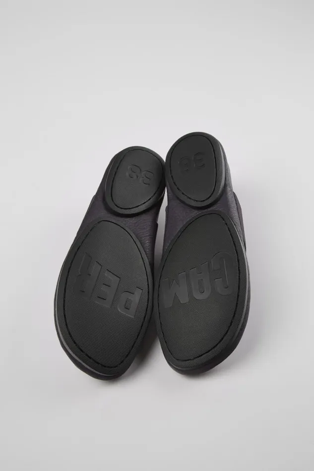 Women Camper Ballerinas Right Purple Leather Mary Jane Women Camper Ballerinas Right Purple Leather Mary Jane