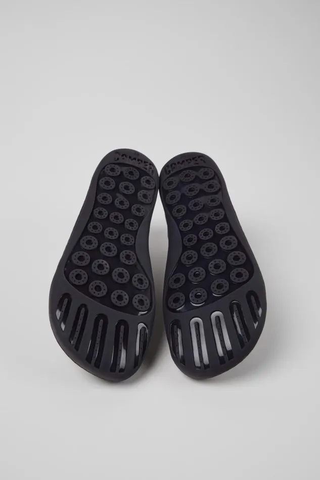 Women Camper Casual Shoes Peu Gray Textile Shoes
