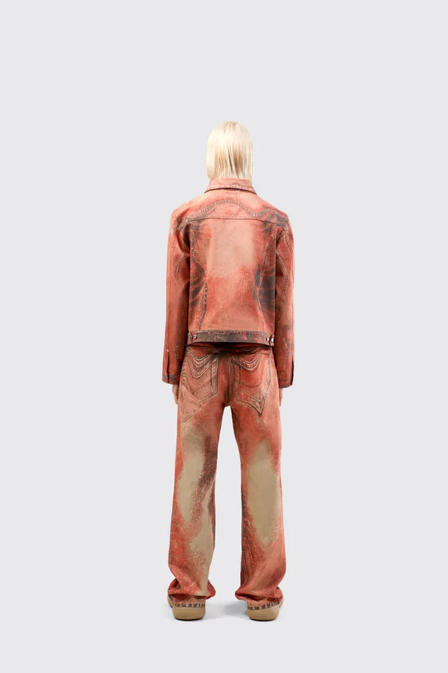 Women Camper Denim Denim Jacket Burnt Orange Denim Jacket Women Camper Denim Denim Jacket Burnt Orange Denim Jacket