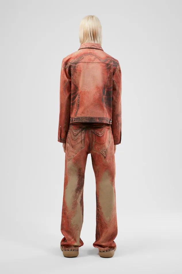 Women Camper Denim Denim Jacket Burnt Orange Denim Jacket Women Camper Denim Denim Jacket Burnt Orange Denim Jacket