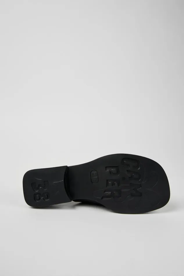 Women Camper Sandals Dana Black Leather Sandals Women Camper Sandals Dana Black Leather Sandals