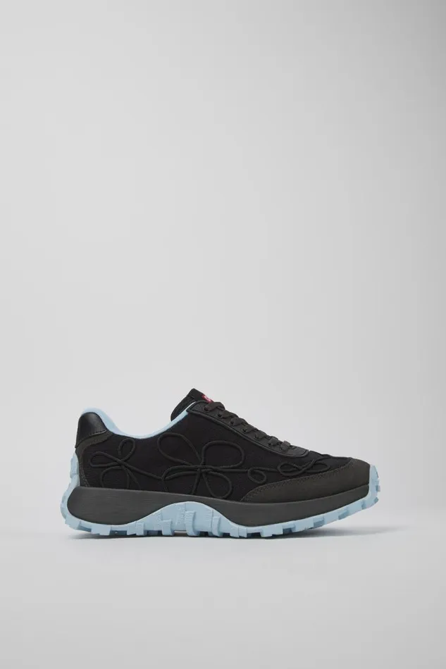 Women Camper Sneakers Drift Trail VIBRAM Black Textile And Nubuck Sneakers Women Camper Sneakers Drift Trail VIBRAM Black Textile And Nubuck Sneakers