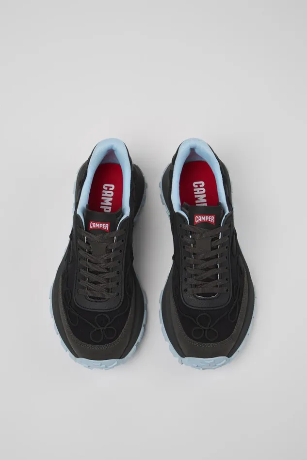 Women Camper Sneakers Drift Trail VIBRAM Black Textile And Nubuck Sneakers Women Camper Sneakers Drift Trail VIBRAM Black Textile And Nubuck Sneakers