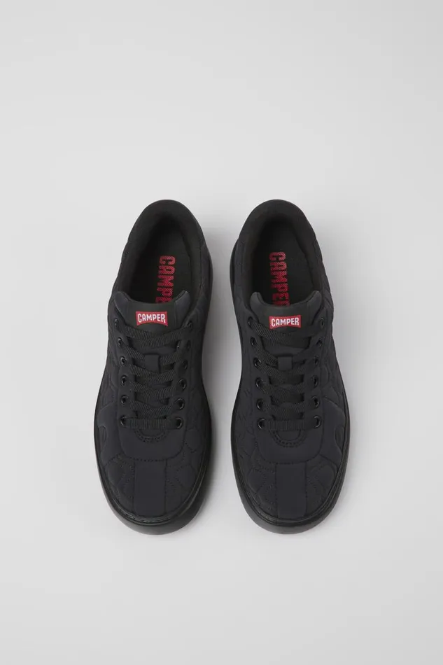 Women Camper Sneakers Runner K21 Black Textile Sneakers Women Camper Sneakers Runner K21 Black Textile Sneakers