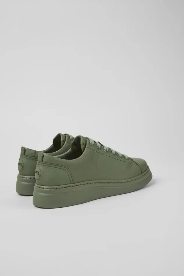 Women Camper Sneakers Runner Up Green Leather Sneakers Women Camper Sneakers Runner Up Green Leather Sneakers