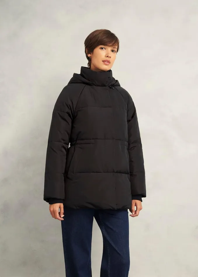 Women Cara Puffer Black Hobbs Coats and Jackets