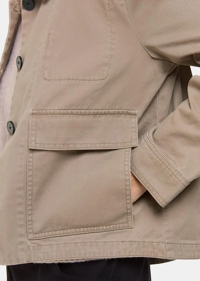 Women Coats and Jackets Whistles Taupe Marie Casual Jacket