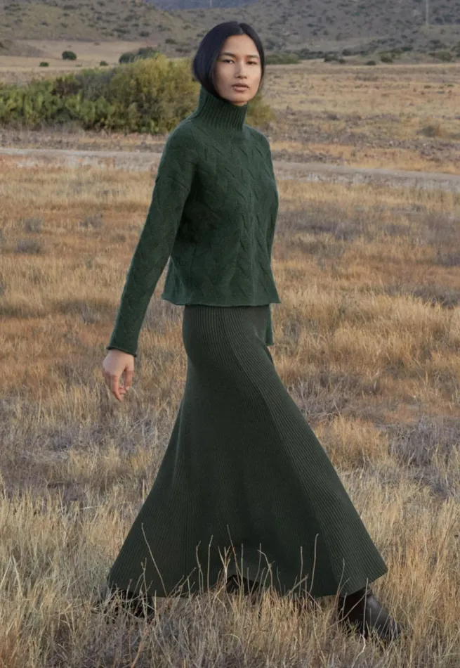Women Cord Jacket Dark Sage Poetry Fashion Jackets and Coats