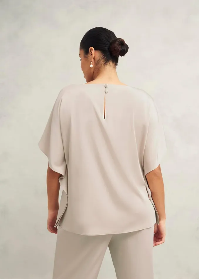 Women Delora Blouse Oyster Hobbs Tops
