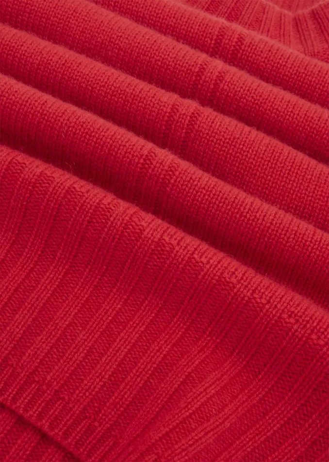 Women Dora Wool Cashmere Jumper Vibrant Red Hobbs Jumpers and Cardigans